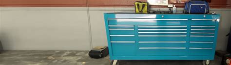 Turquoise Tool Chest 